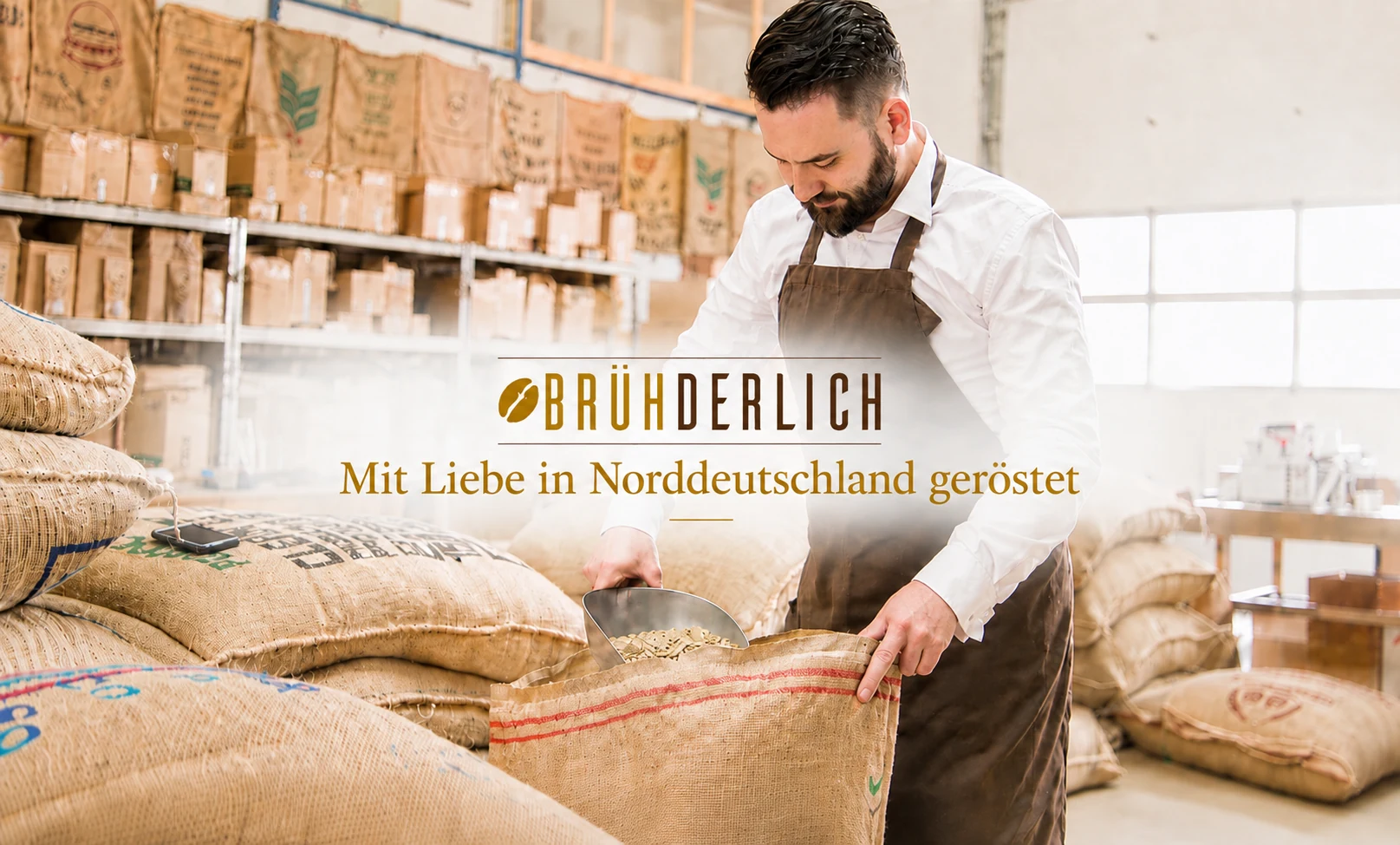 Brühderlich Kaffee Headerbild
